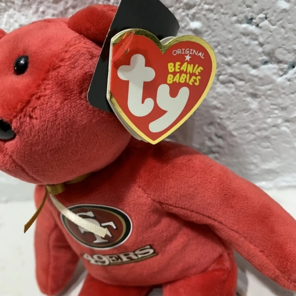 Official NFL 49ers Beanie babies - Picture 4 of 5
